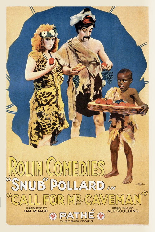 Movie poster for Call for Mr. Caveman (1919)