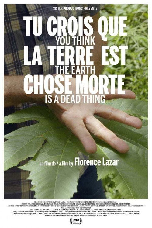 Movie poster for You Think the Earth Is a Dead Thing (2019)