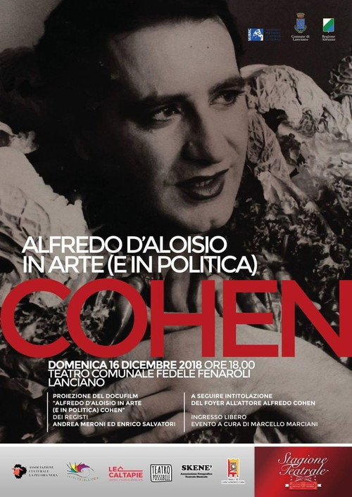 Movie poster for Alfredo D'Aloisio in arte (e in politica) Cohen (2018)