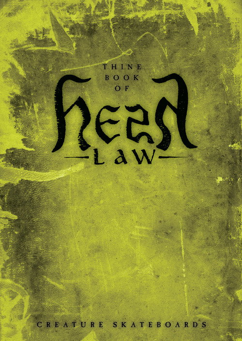 Movie poster for Creature Skateboards: Hesh Law (2009)