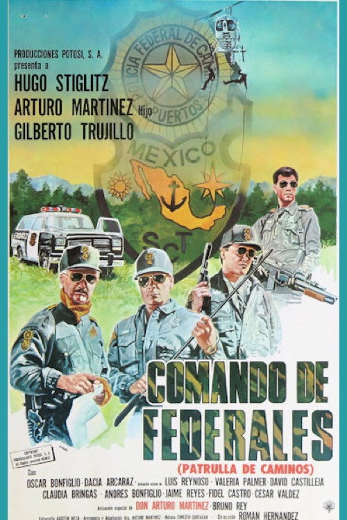 Movie poster for Comando de federales (1990)