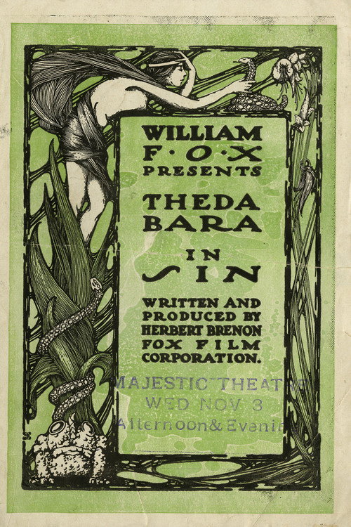Movie poster for Sin (1915)