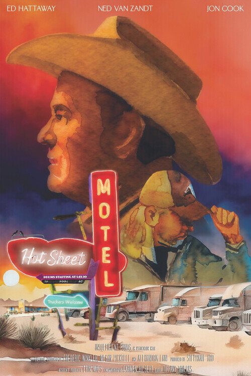 Movie poster for Hot Sheet Motel (2024)