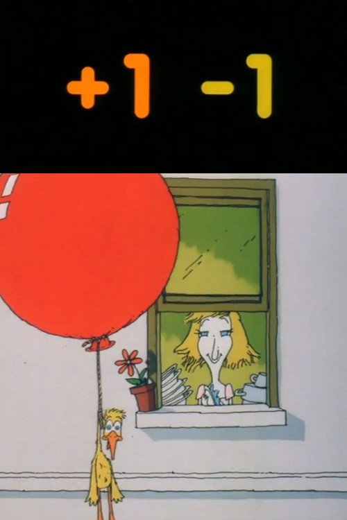 Movie poster for +1 -1 (1987)