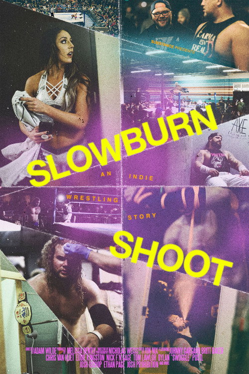 Movie poster for Slowburn Shoot: An Indie Wrestling Story (2026)