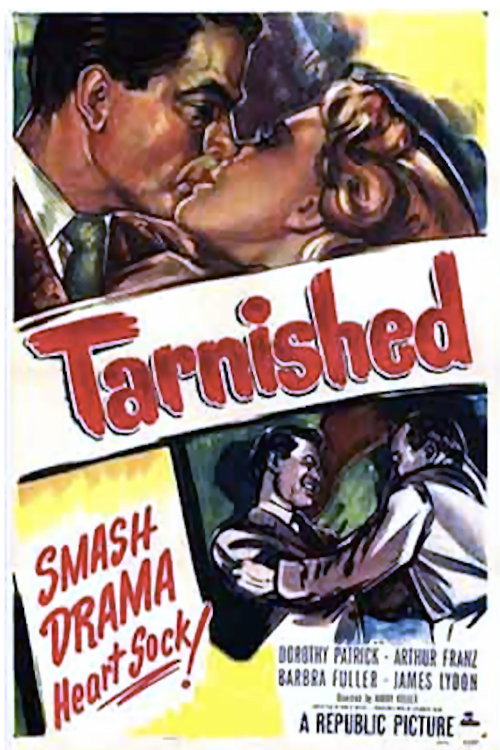 Movie poster for Tarnished (1950)