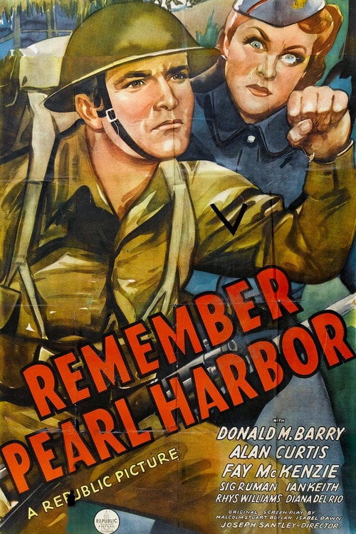 Movie poster for Remember Pearl Harbor (1942)