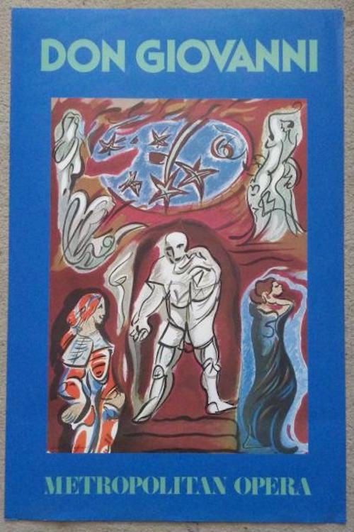 Movie poster for The Metropolitan Opera: Don Giovanni (1978)