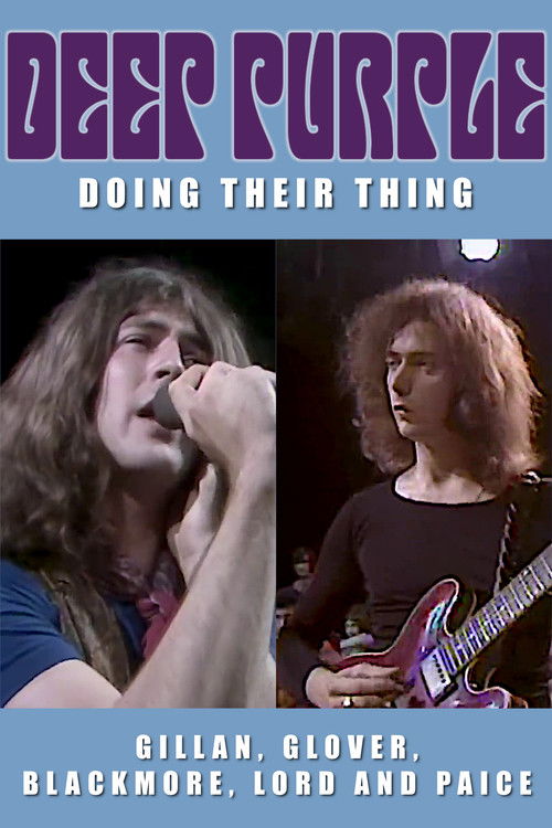 Movie poster for Deep Purple – Doing Their Thing (1970)