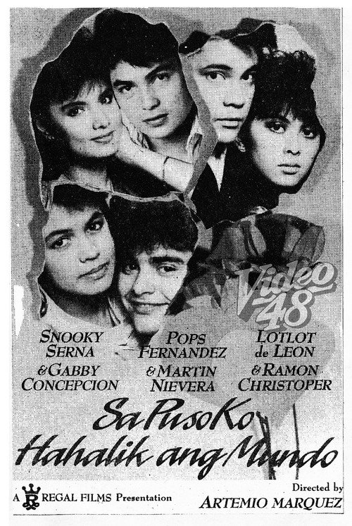 Movie poster for Sa Puso Ko Hahalik Ang Mundo (1988)