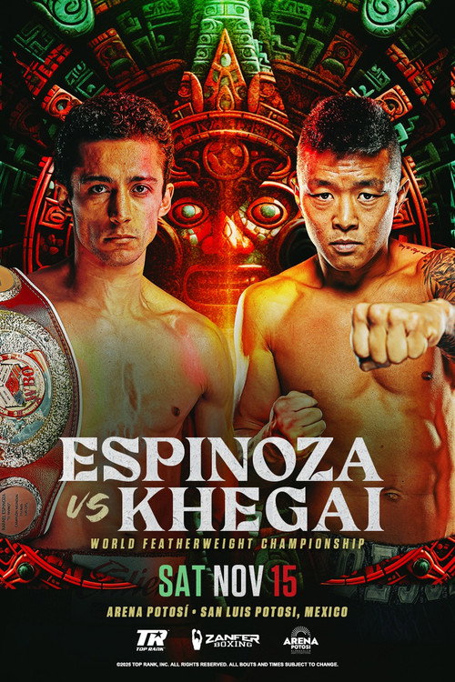Movie poster for Rafael Espinoza vs. Arnold Khegai (2025)
