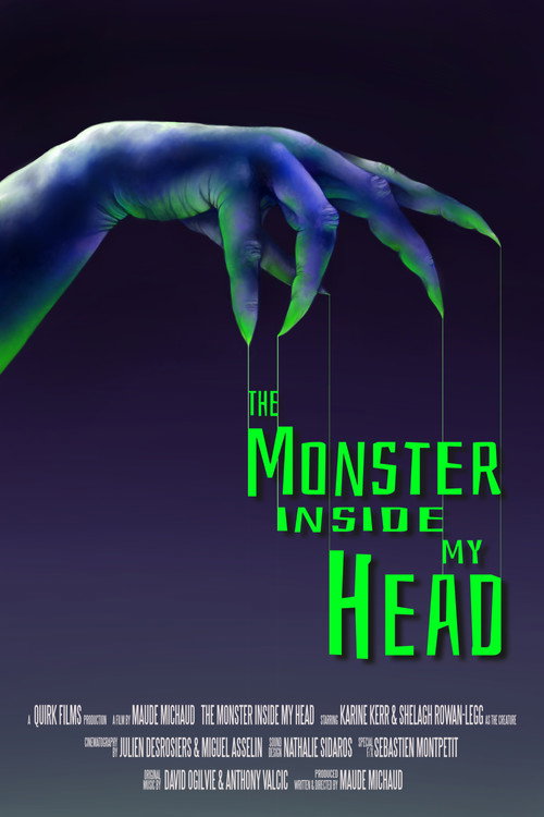 Movie poster for The Monster Inside My Head (2023)
