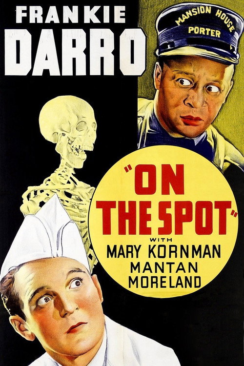 Movie poster for On the Spot (1940)