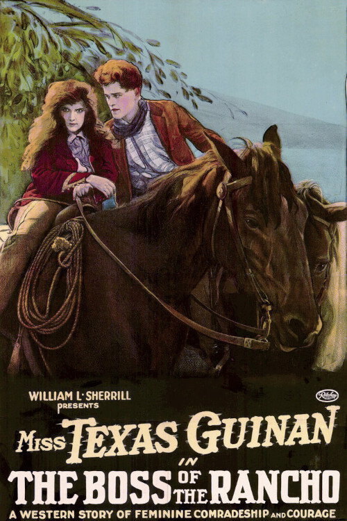 Movie poster for The Boss of the Rancho (1919)