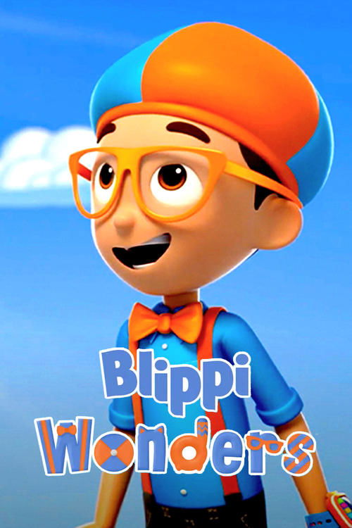 Series poster for Blippi Wonders (2021)