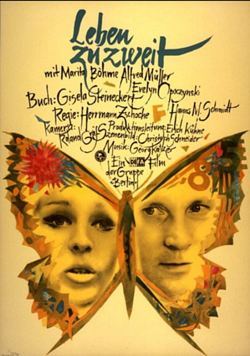 Movie poster for Leben zu zweit (1968)