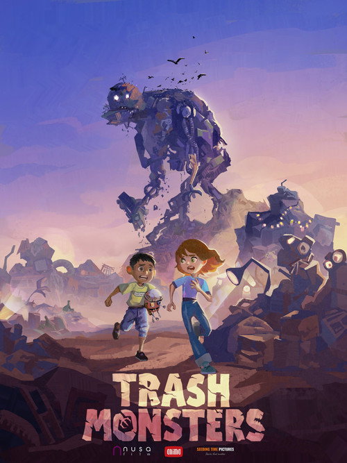 Movie poster for Trash Monsters