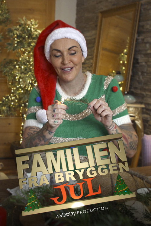 Familien fra Bryggen Jul poster