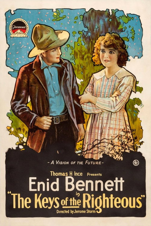 Movie poster for The Keys of the Righteous (1918)