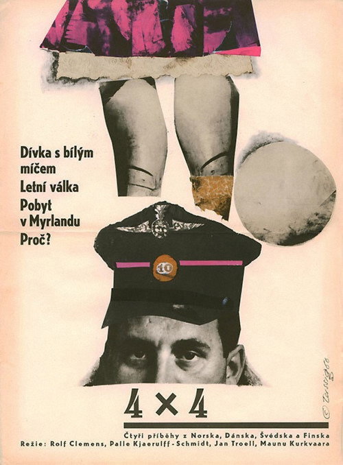 Movie poster for 4 x 4 (1965)