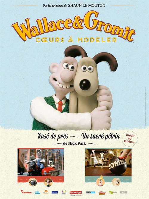 Movie poster for Wallace & Gromit - Hearts of Clay (2017)