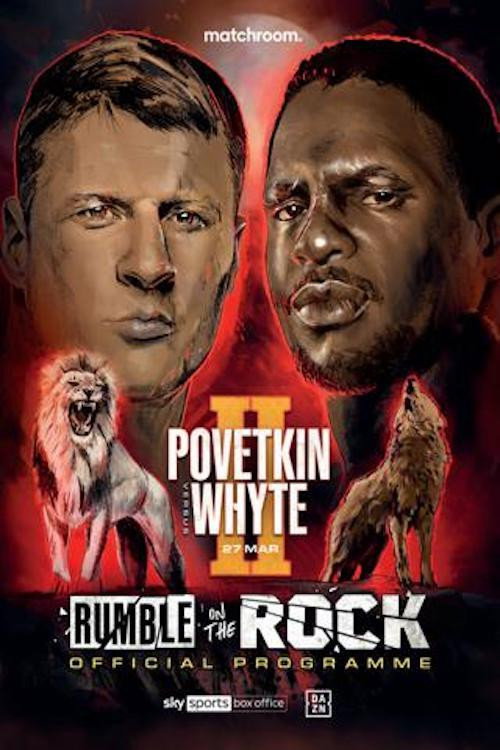 Movie poster for Alexander Povetkin vs. Dillian Whyte II (2021)