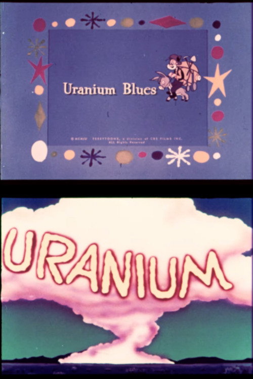 Movie poster for Uranium Blues (1956)