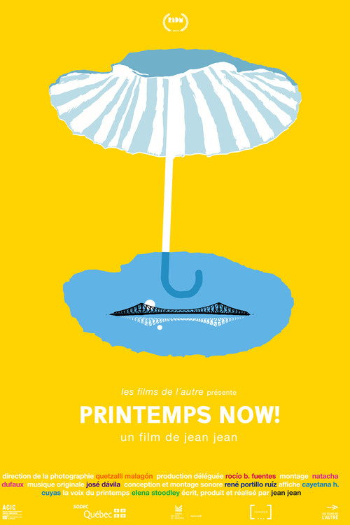 Movie poster for Printemps Now! (2018)