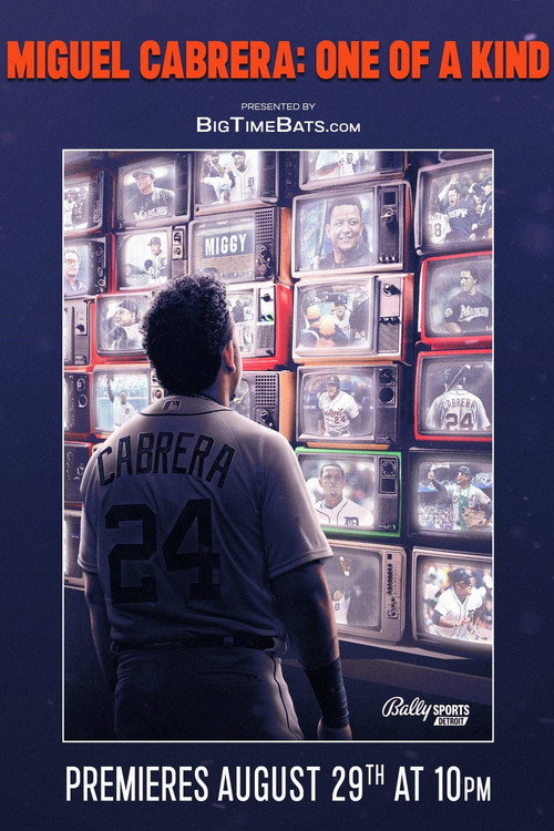 Movie poster for Miguel Cabrera: One of a Kind (2023)