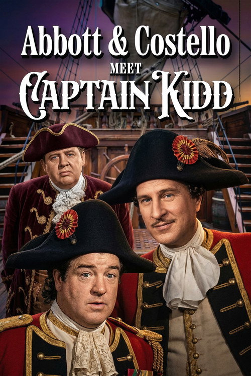 Movie poster for Abbott and Costello Meet Captain Kidd (1952)