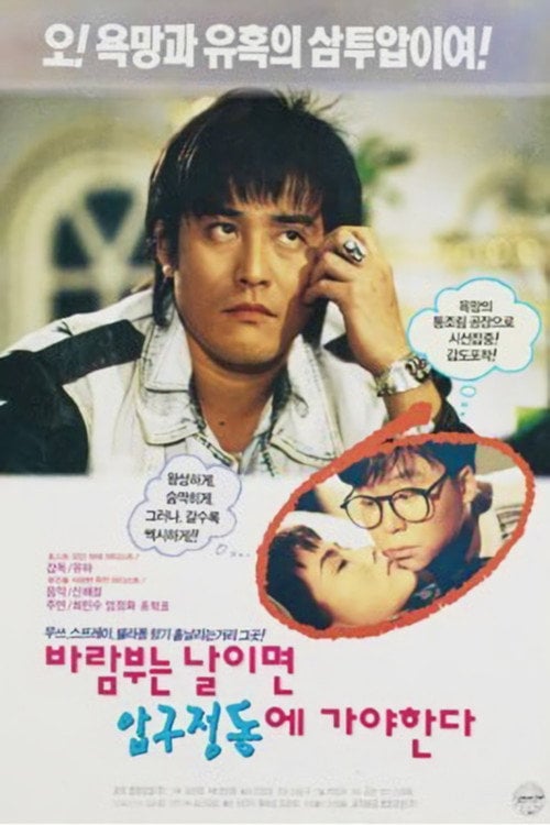 Movie poster for On a Windy Day We Must Go to Apgujeong (1993)
