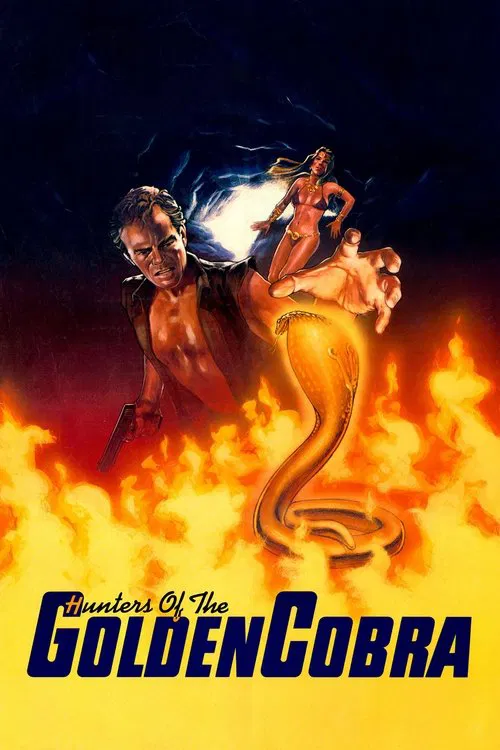 Movie poster for The Hunters of the Golden Cobra (1982)