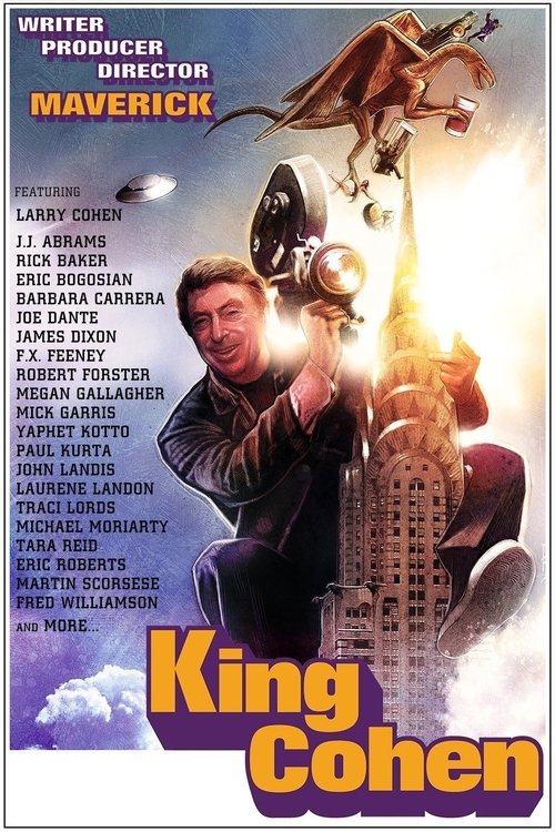 Movie poster for King Cohen: The Wild World of Filmmaker Larry Cohen (2018)