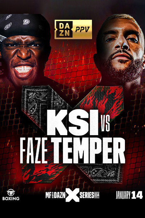 Movie poster for KSI vs. FaZe Temperrr (2023)