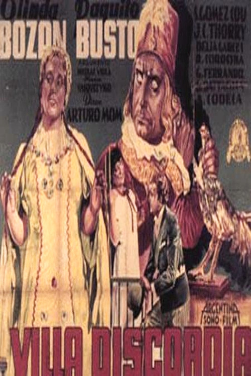 Movie poster for Villa Discordia (1938)