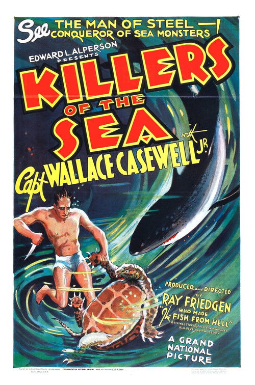 Movie poster for Killers of the Sea (1937)