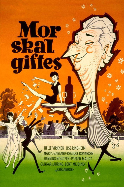 Movie poster for Mor skal giftes (1958)