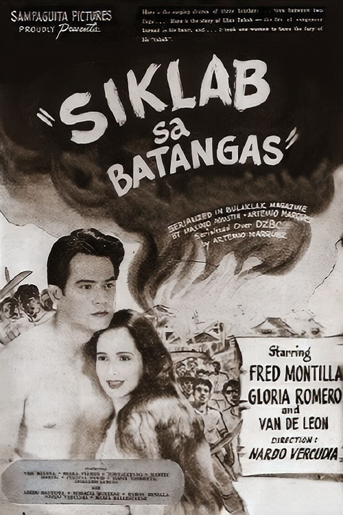 Movie poster for Siklab sa Batangas (1952)
