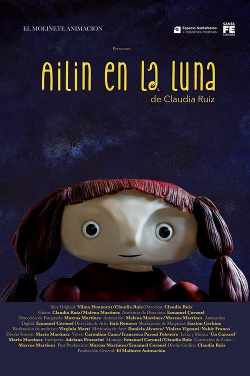 Movie poster for Ailín on the Moon (2020)