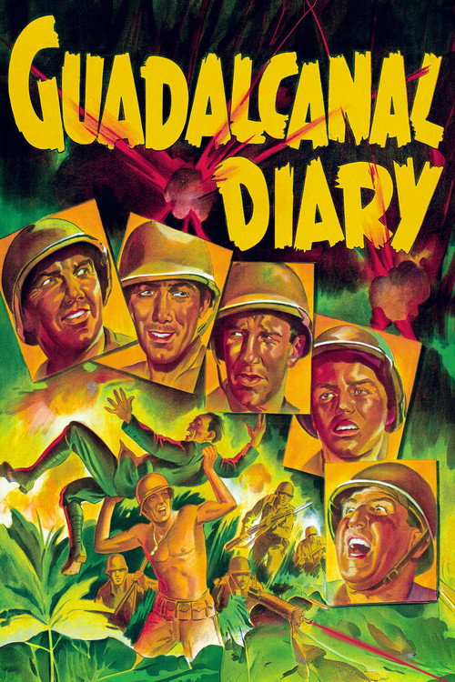 Movie poster for Guadalcanal Diary (1943)