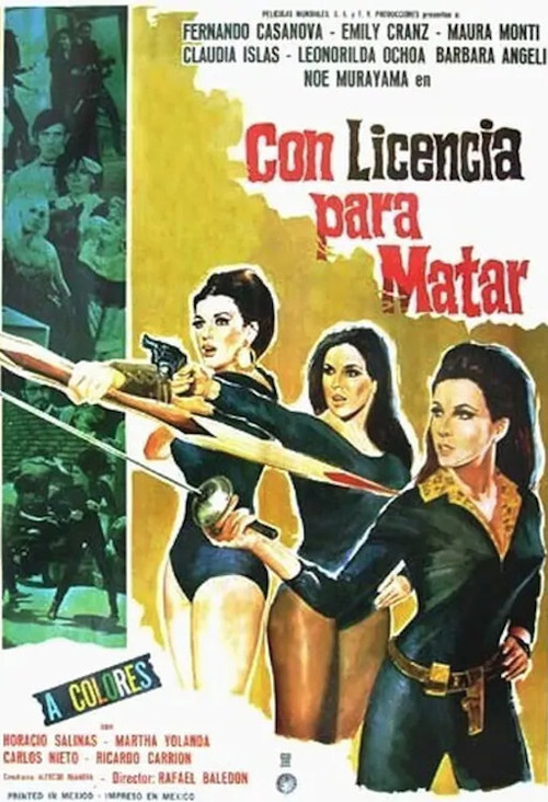Movie poster for Con licencia para matar (1969)