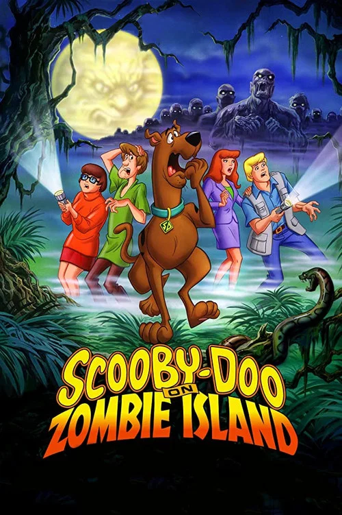 Movie poster for Scooby-Doo on Zombie Island (1998)