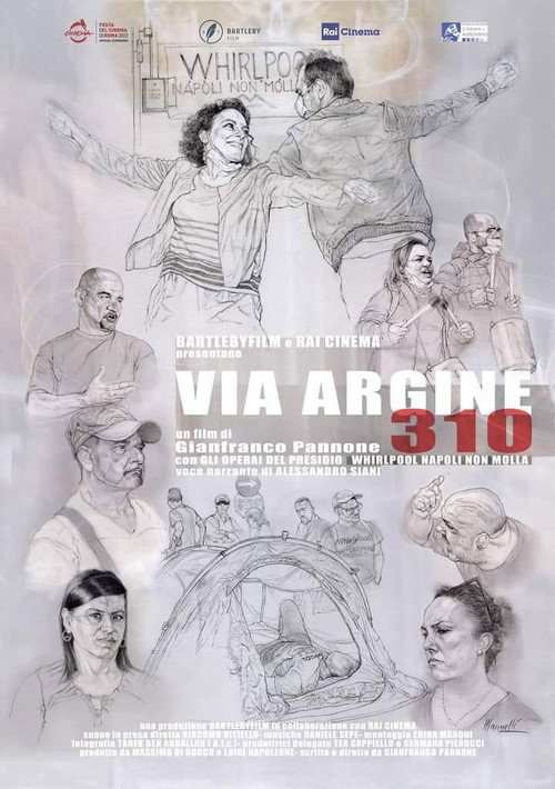Movie poster for Via Argine 310 (2022)