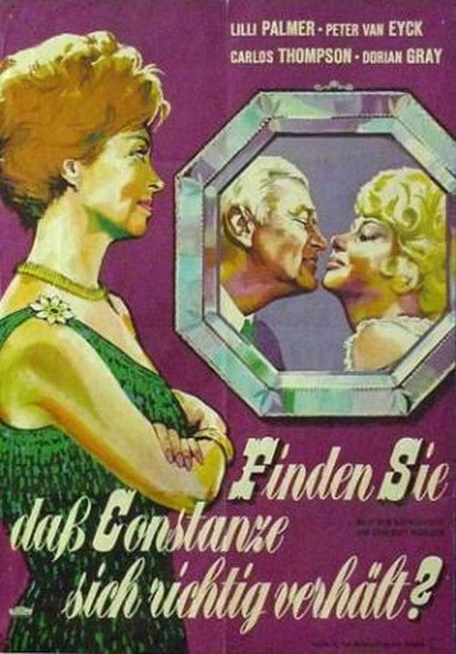 Movie poster for Finden Sie, daß Constanze sich richtig verhält? (1962)
