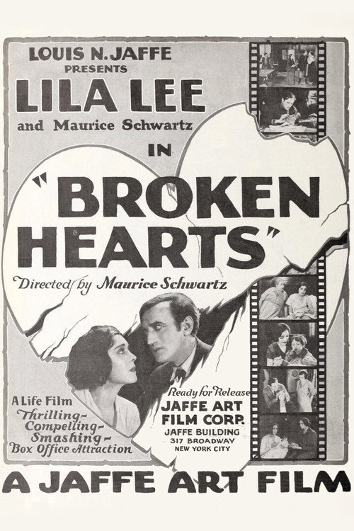 Movie poster for Broken Hearts (1926)