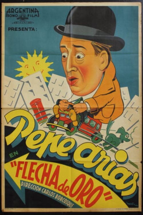 Movie poster for Flecha de Oro (1940)