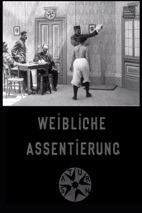 Movie poster for Female Conscripts (1908)