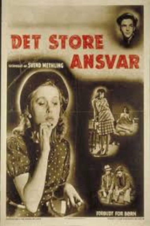 Movie poster for Det store ansvar (1944)