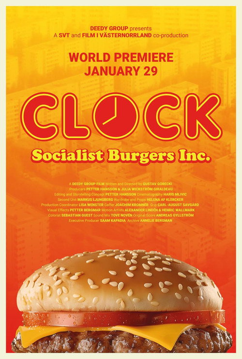Movie poster for Clock - Socialist Burgers Inc. (2025)