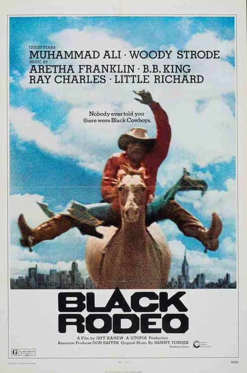 Movie poster for Black Rodeo (1972)